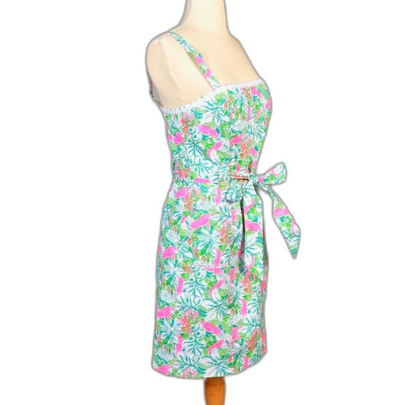 Lilly Pulitzer Kennsington Stretch Cotton Dress Size 6 {NWT} - Picture 2 of 6